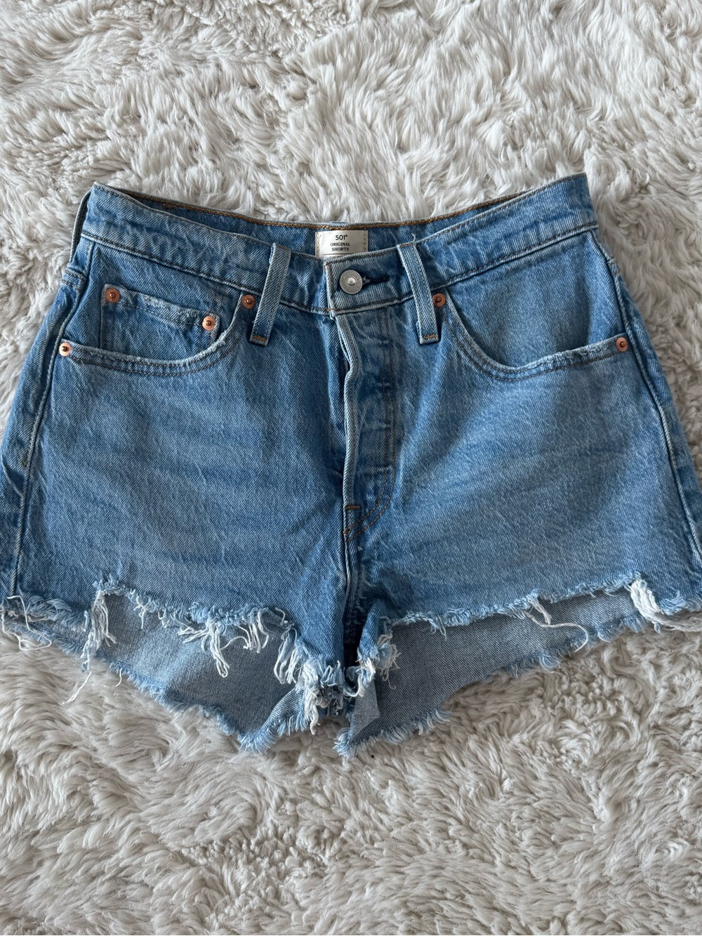 501 Jean shorts size 27